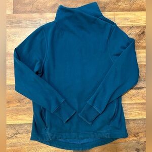 Athleta Cozy Karma Twist Neck Sweatshirt size Small